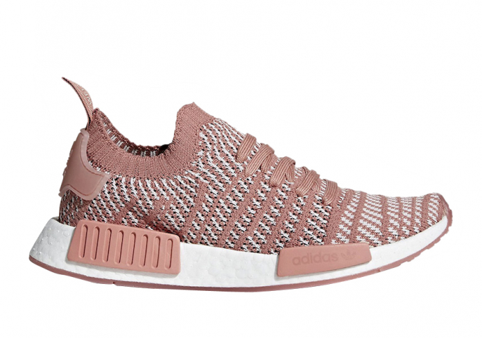 nmd r1 stlt primeknit steel and ash pearl