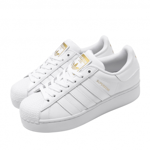 adidas superstar all white gold