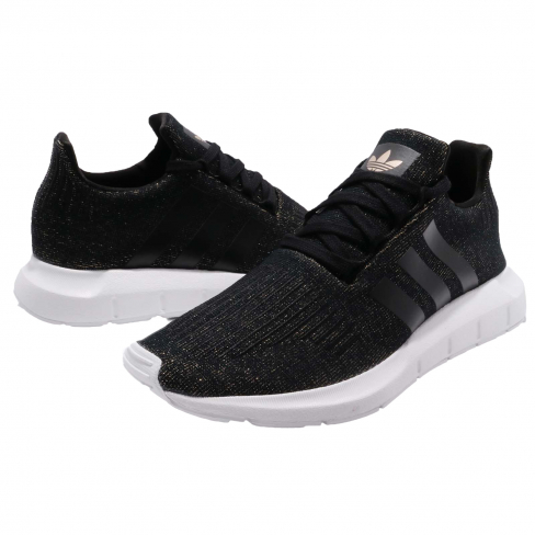 adidas swift run core black womens