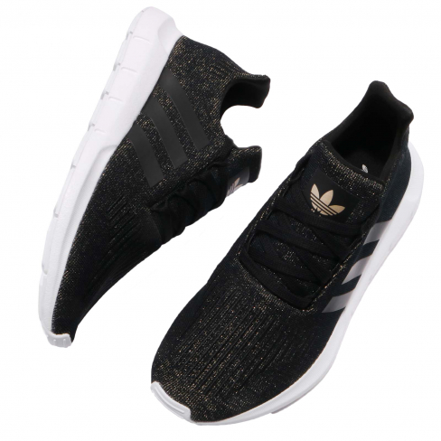 adidas swift run core black womens