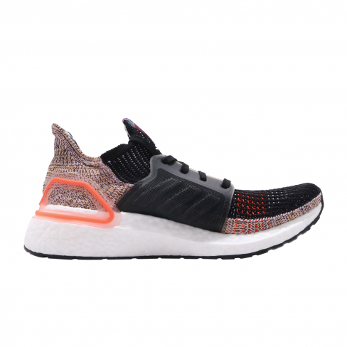 adidas ultra boost 2019 black white solar orange