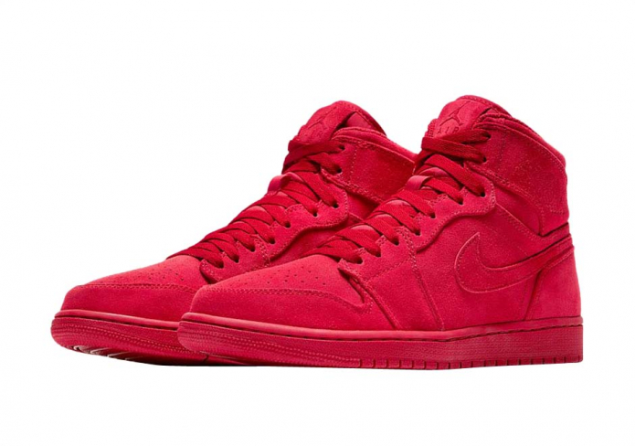 Air Jordan 1 High Red Suede 