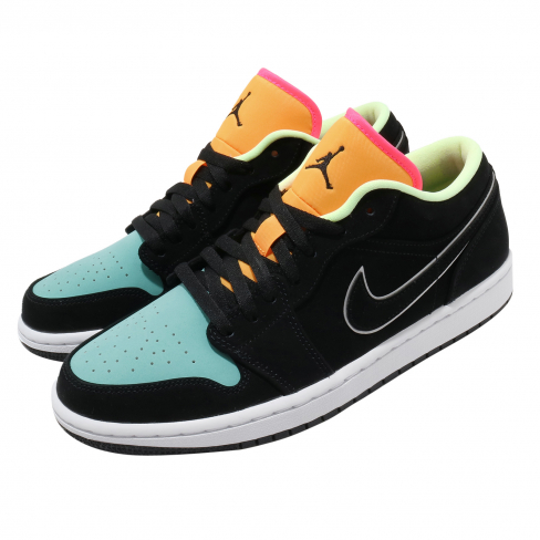 air jordan 1 low aurora green