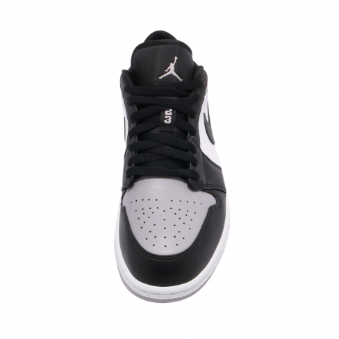 nike air jordan 1 low white atmosphere grey & black