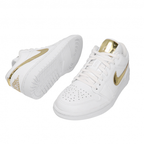 Air Jordan 1 Low Wmns Se White Metallic Gold Kicksonfire Com