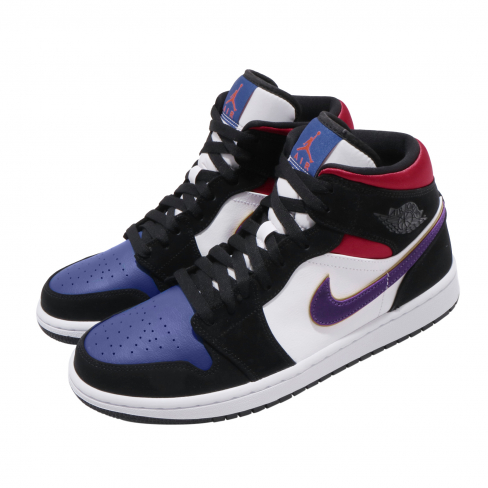 jordan 1 blue purple red