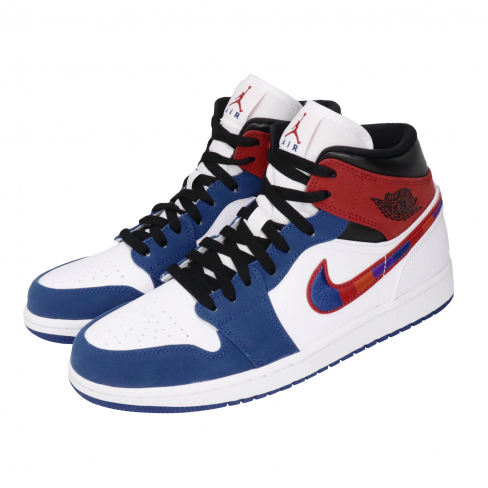 jordan ones red and blue