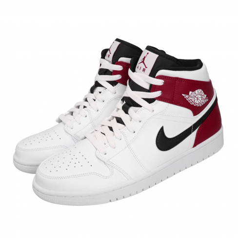 black gym red white jordan 1