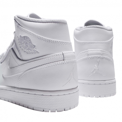 jordan 1 mid white pure platinum