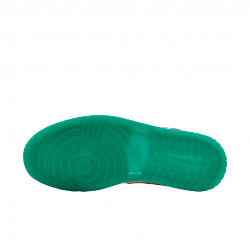 air jordan 1 mid wmns university red lucid green