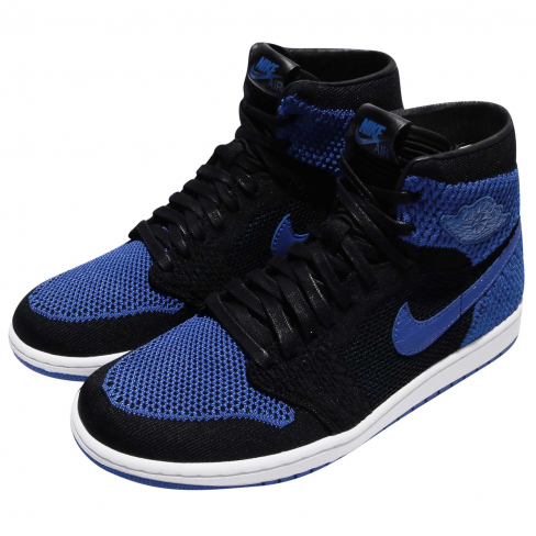 royal flyknit jordan 1