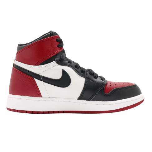 Air Jordan 1 Retro High OG GS Bred Toe - KicksOnFire.com