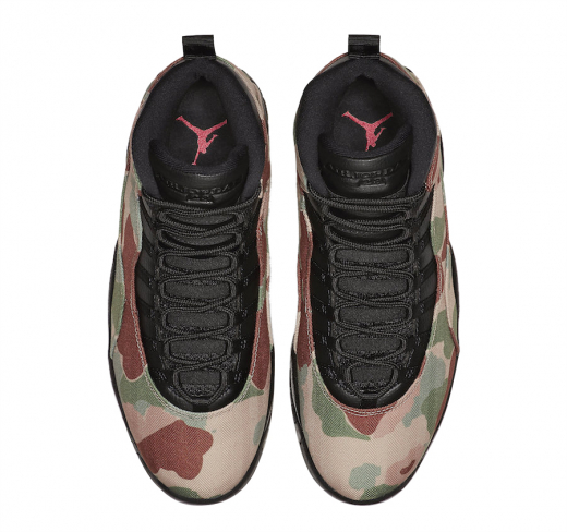 desert camo air jordan 10