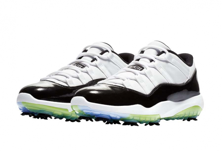 air jordan 11 low concord golf shoes