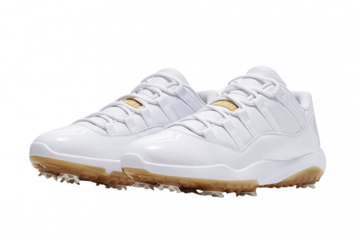 jordan 11 low white gold