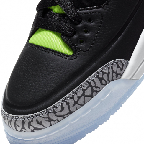 jordan 3 black and green