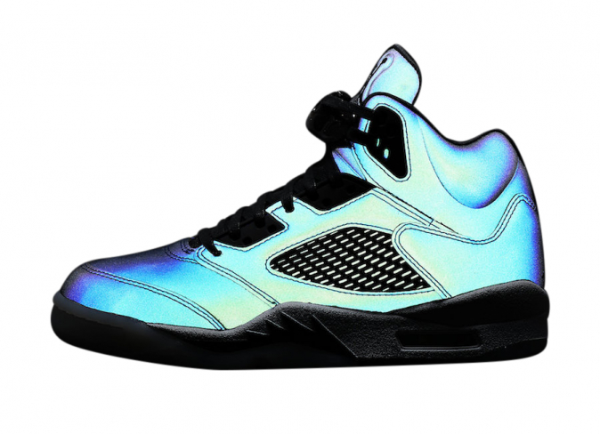 black racer blue 5s