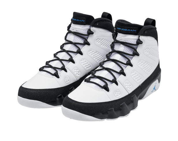 jordan 9 university blue black