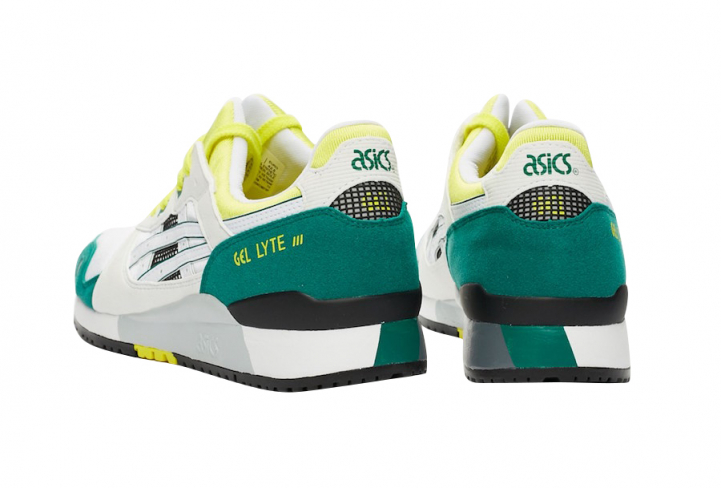 asics gel lyte 3 super green