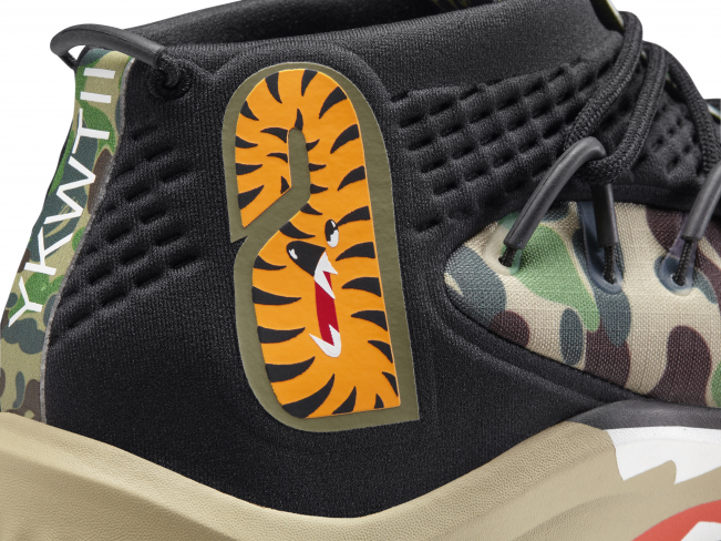 adidas x bape dame 4 green camo