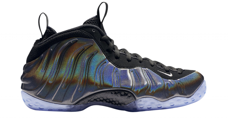 nike air foamposite one hologram