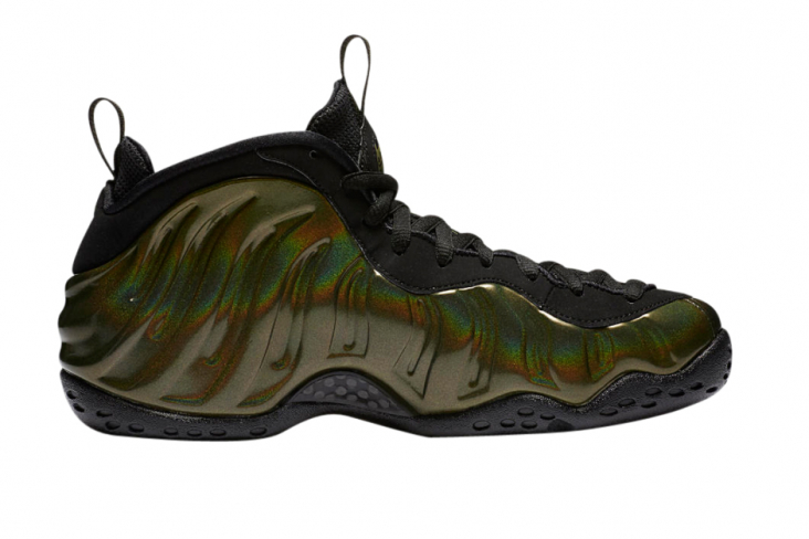 Nike Air Foamposite OneMetallic Silver Neon LimeBlack ...