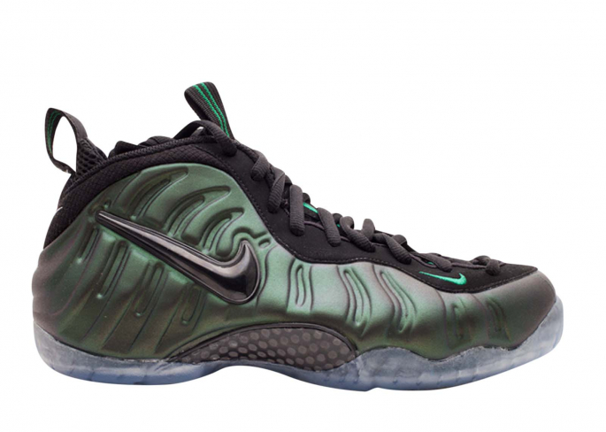 nike foamposite pine green