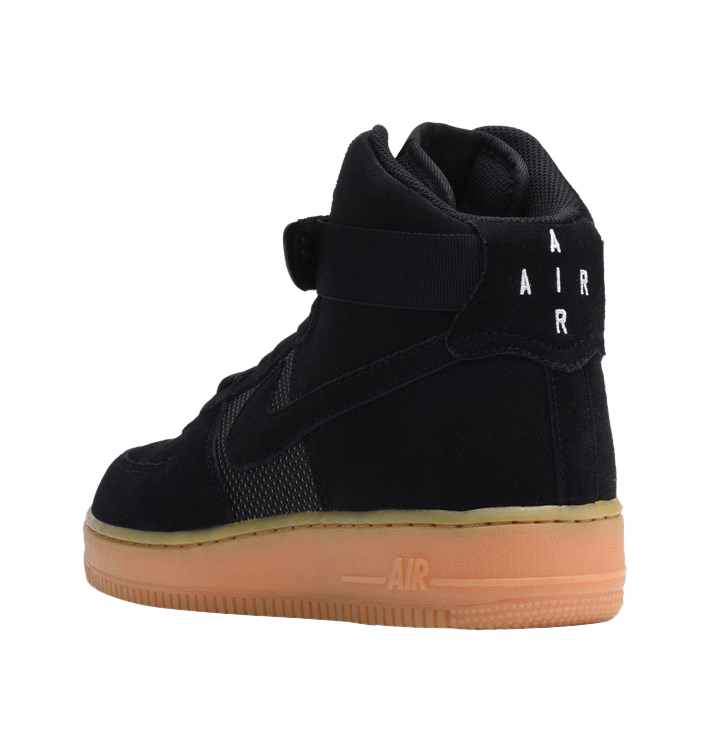 air force 1 high black gum