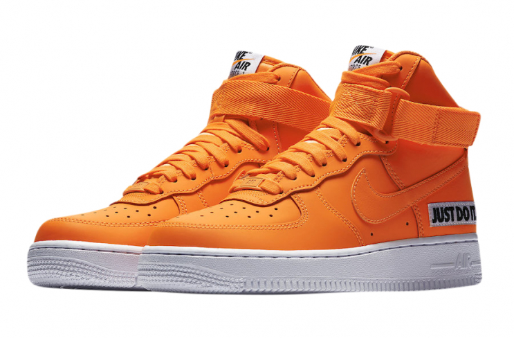 air force one orange just do it