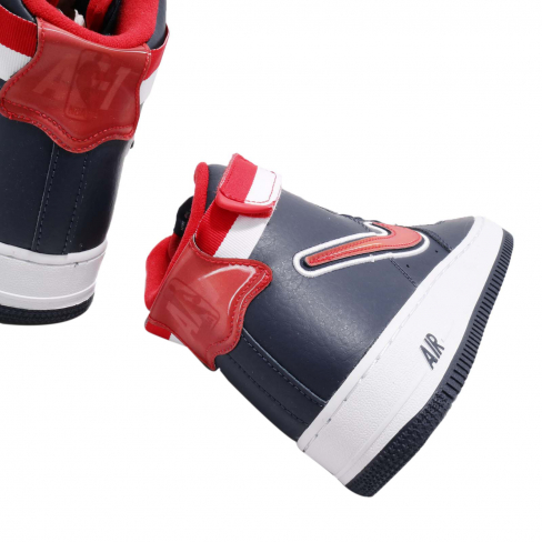 air force 1 mid university red and midnight navy