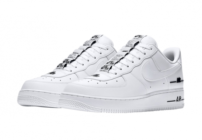 Nike Air Force 1 Low Added Air White 