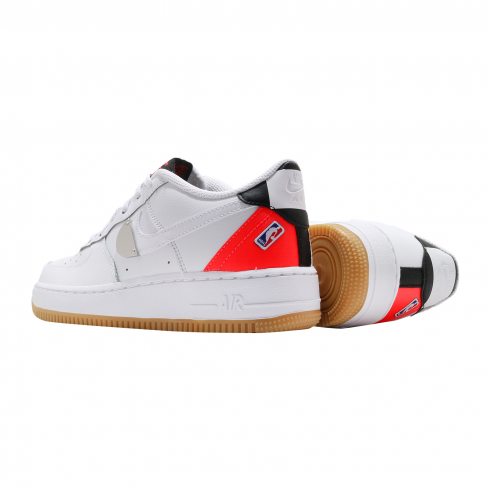 air force 1 nba white crimson