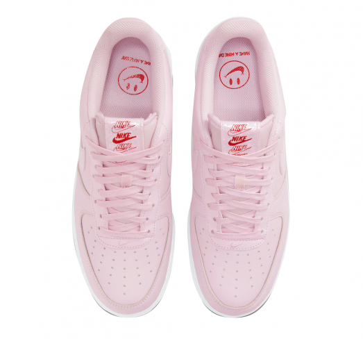 pink rose air force ones