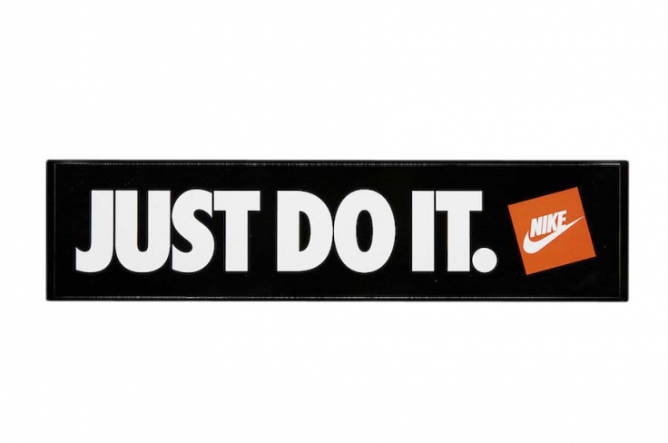 white nike just do it