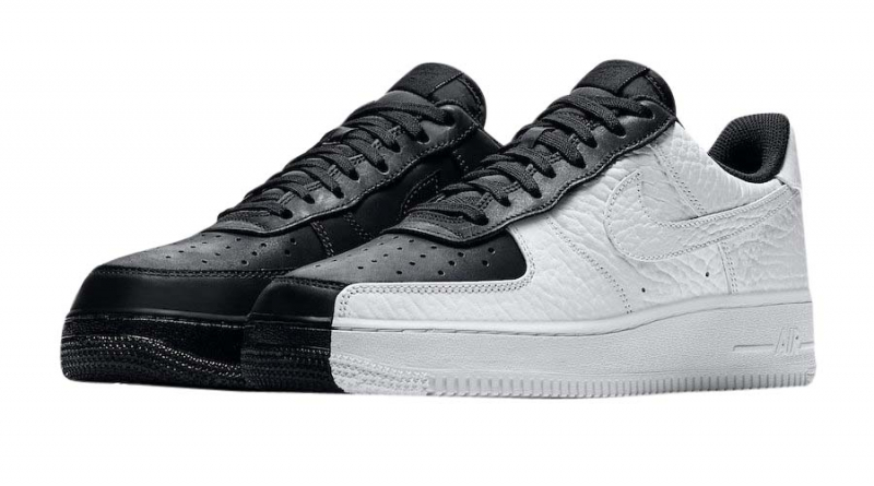 air forces half black and white