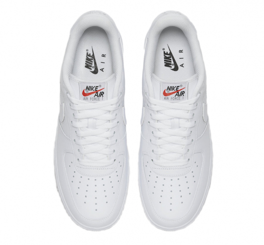 air force one swoosh pack white