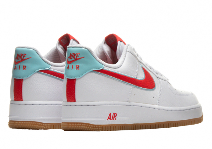 Nike Air Force 1 Low White Chile Red 