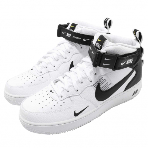 air force one mid utility white black