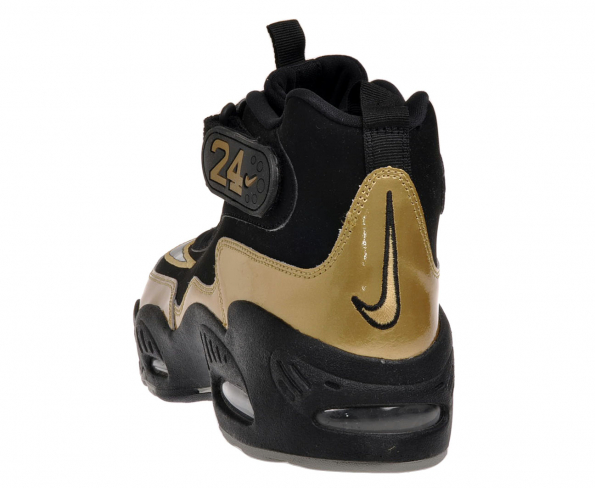 black and gold ken griffey jr shoes