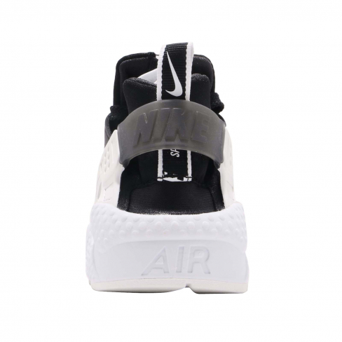 nike air huarache run prm zip black white