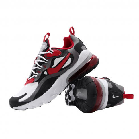 Nike Air Max 270 React Gs Iron Grey University Red Kicksonfire Com Nike Air Max 270 React Gs Iron Grey University Red Kicksonfire Com