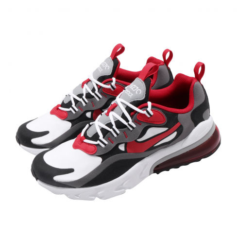 Nike Air Max 270 React Gs Iron Grey University Red Kicksonfire Com Nike Air Max 270 React Gs Iron Grey University Red Kicksonfire Com