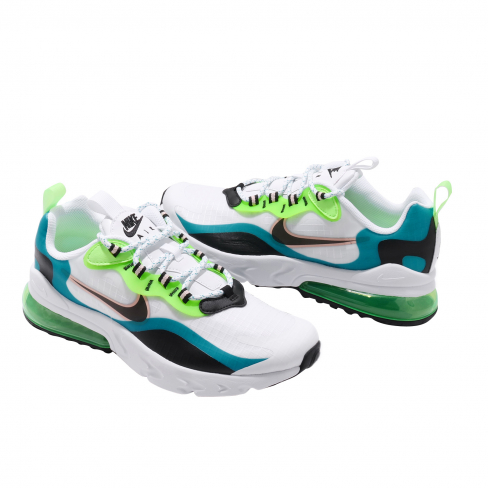 Nike Air Max 270 React Se Gs Oracle Aqua Black Ghost Green Kicksonfire Com