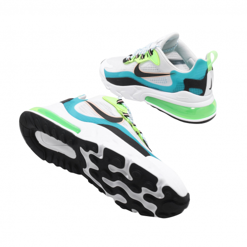 Nike Air Max 270 React Se Oracle Aqua Black Ghost Green Kicksonfire Com