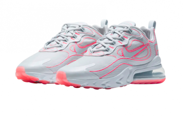 air max 270 react white flash crimson