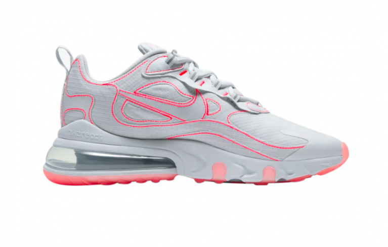 air max 270 react white flash crimson