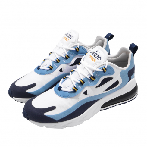 nike air max 270 react white blue