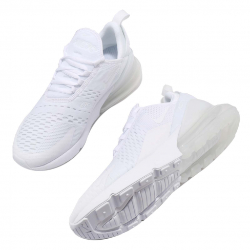 triple white nike air max 270