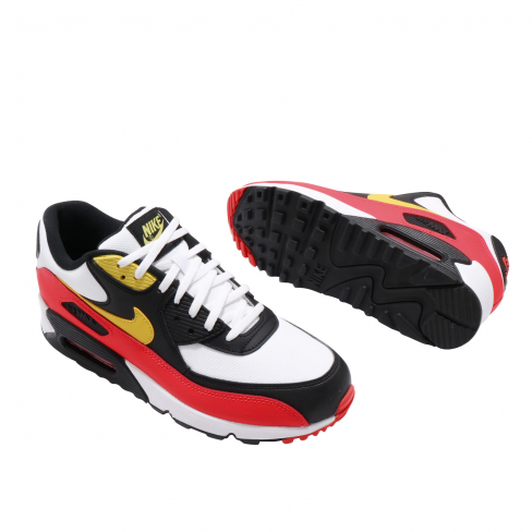 black and yellow air max