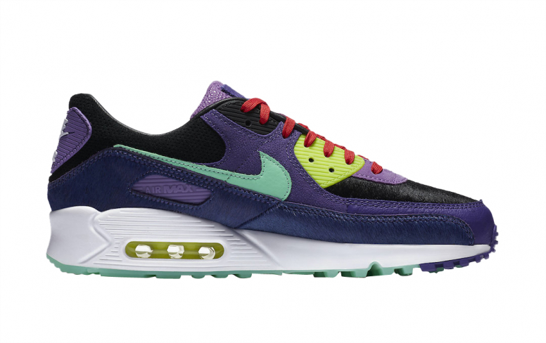 air max 90 black bright violet white